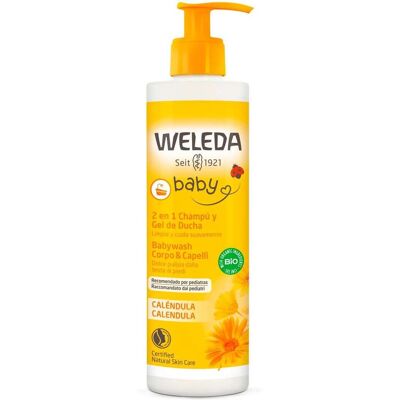 Weleda Baby-Shampoo und Calendula-Duschgel 400 ml Weleda Baby-Shampoo und Calendula-Duschgel 400 ml