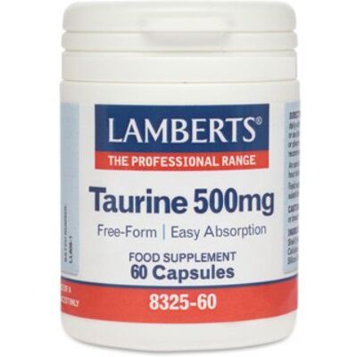Lamberts Taurin 60 Kapseln 500 mg Lamberts Taurin 60 Kapseln 500 mg