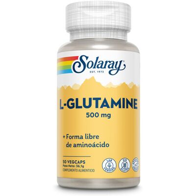 Solaray L Glutamin 500 mg - Nahrungsergänzungsmittel Solaray L Glutamin 500 mg - Nahrungsergänzungsmittel