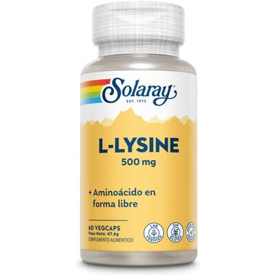 Solaray L-Lysin 60 Kapseln - Nahrungsergänzungsmittel Solaray L-Lysin 60 Kapseln - Nahrungsergänzungsmittel