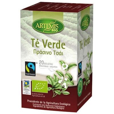 Artemis Bio Te Verde Infusión 20 Einheiten Artemis Bio Te Verde Infusión 20 Einheiten