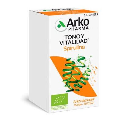 Arkopharma Arkocápsulas Spirulina Bio 45 Kapseln Arkopharma Arkocápsulas Spirulina Bio 45 Kapseln