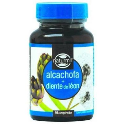 Naturmil Artischocke Löwenzahn - Leber & Verdauung - 60 Tabletten Naturmil Artischocke Löwenzahn - Leber & Verdauung - 60 Tabletten
