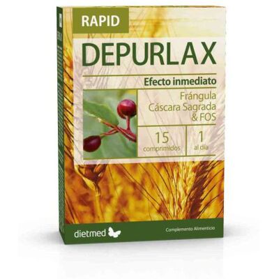 Dietmed Depurlax Aloe Vera 15 Tabletten - Nahrungsergänzung Dietmed Depurlax Aloe Vera 15 Tabletten - Nahrungsergänzung