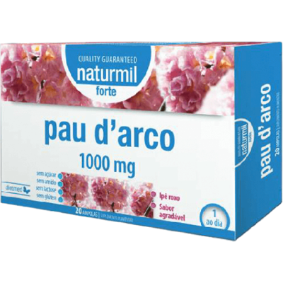 Naturmil Pau Arco Forte 1000 Mg - Immunstärkande - 20x15ml Naturmil Pau Arco Forte 1000 Mg - Immunstärkande - 20x15ml