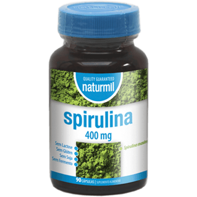 Naturmil Spirulina - Nahrungsergänzung - 90 Kapseln Naturmil Spirulina - Nahrungsergänzung - 90 Kapseln