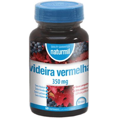 Naturmil Rote Weintrauben 60 Tabletten - Nahrungsergänzung Naturmil Rote Weintrauben 60 Tabletten - Nahrungsergänzung