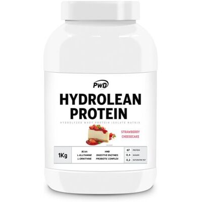 Hydrolean Protein 1kg - Erdbeere - Proteinpulver Hydrolean Protein 1kg - Erdbeere - Proteinpulver