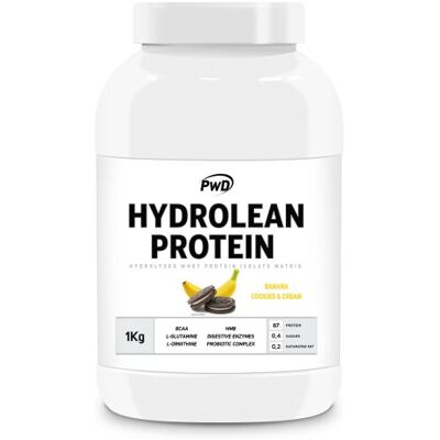 Pwd Hydrolean Protein Banane & Cookies Cream - 1kg Proteinpulver Pwd Hydrolean Protein Banane & Cookies Cream - 1kg Proteinpulver