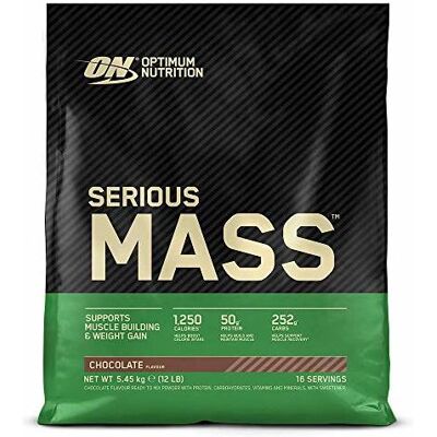 Optimum Nutrition Serious Mass (5455g) - Schokolade Optimum Nutrition Serious Mass (5455g) - Schokolade
