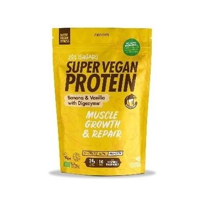 Iswari Banan Vanille Veganes Proteinpulver - Veganes Proteinpulver Iswari Banan Vanille Veganes Proteinpulver - Veganes Proteinpulver