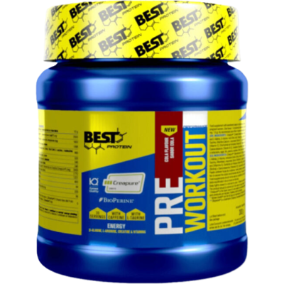 Best Protein Kraftvolle Cola Energie Pre-Workout - Nahrungsergänzung 300 g Best Protein Kraftvolle Cola Energie Pre-Workout - Nahrungsergänzung 300 g