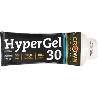 Crown Sport Nutrition HyperGel 30 Neutrales koffeinfreies Energiegel Crown Sport Nutrition HyperGel 30 Neutrales koffeinfreies Energiegel