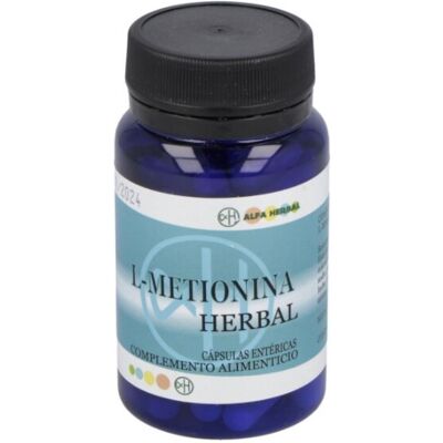 Alfa Herbal L-Methionine Kräuterkapseln 60 Stück - Nahrungsergänzung Alfa Herbal L-Methionine Kräuterkapseln 60 Stück - Nahrungsergänzung