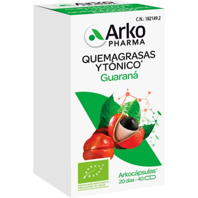 Arkopharma Arkocapsulas Guarana BIO - 40 Kapseln Arkopharma Arkocapsulas Guarana BIO - 40 Kapseln