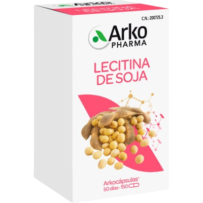 Arkopharma Bio Sojalecithin 150 Kapseln - Nahrungsergänzung Arkopharma Bio Sojalecithin 150 Kapseln - Nahrungsergänzung