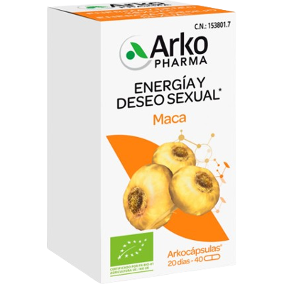 Arkopharma Arkocápsulas Maca - Vitalität & Konzentration Arkopharma Arkocápsulas Maca - Vitalität & Konzentration