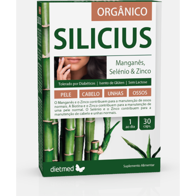 DietMed Silicius Organisch 30 Kapseln - Nahrungsergänzung DietMed Silicius Organisch 30 Kapseln - Nahrungsergänzung