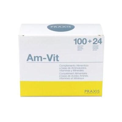 Praxis Am-Vit 100 + 24 Kapseln - Nahrungsergänzung Praxis Am-Vit 100 + 24 Kapseln - Nahrungsergänzung