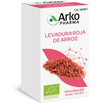 Arkopharma Arkocaps Roter Hefereis 45 Kapseln Arkopharma Arkocaps Roter Hefereis 45 Kapseln