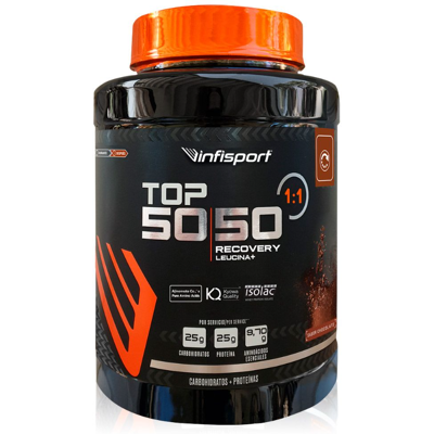 Infisport Top 50/50 Recovery Leucina+ Schokolade 1,2 kg - Sportergänzung Infisport Top 50/50 Recovery Leucina+ Schokolade 1,2 kg - Sportergänzung