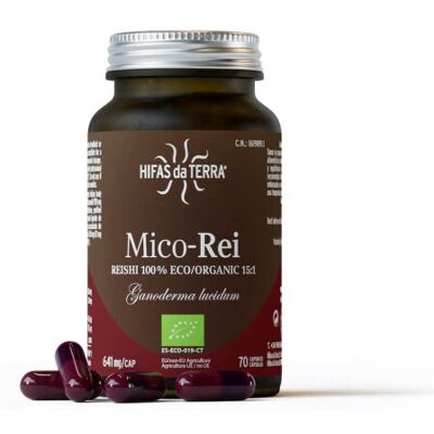 Hifas da Terra Mico-Rei Reishi-Extrakt 70 Kapseln Hifas da Terra Mico-Rei Reishi-Extrakt 70 Kapseln