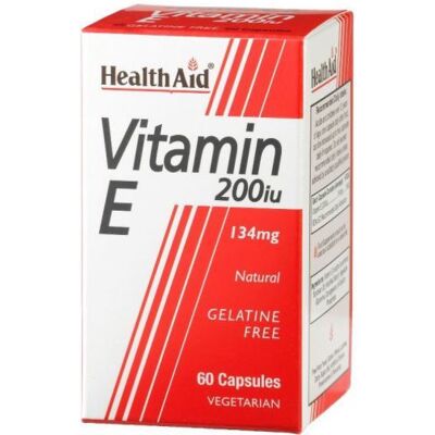 HealthAid Natürliches Vitamin E 200 IE 60 Kapseln HealthAid Natürliches Vitamin E 200 IE 60 Kapseln