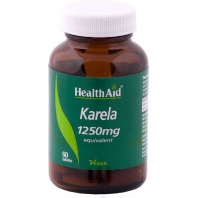 HealthAid Karela Extrakt 1250mg - 60 Tabletten - Nahrungsergänzung HealthAid Karela Extrakt 1250mg - 60 Tabletten - Nahrungsergänzung