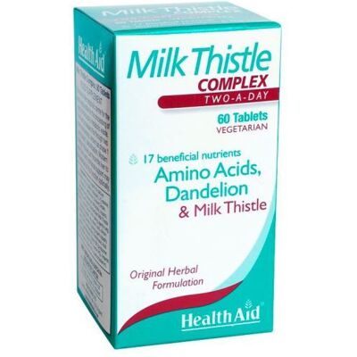 Healthaid Milchdistel Komplex Tabletten (60 Stk) Healthaid Milchdistel Komplex Tabletten (60 Stk)