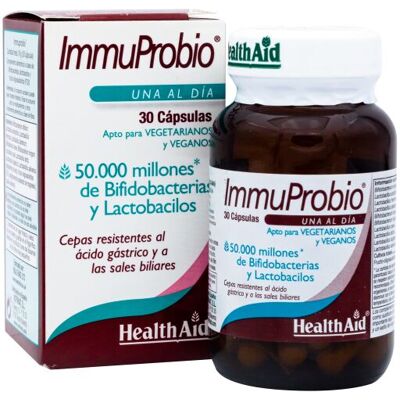 HealthAid ImmuProbio - 50 Milliarden Vegicaps - Nahrungsergänzung HealthAid ImmuProbio - 50 Milliarden Vegicaps - Nahrungsergänzung