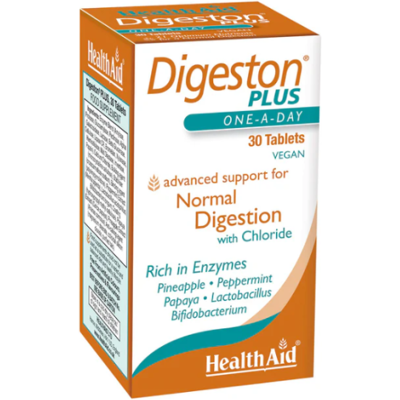 HealthAid Digeston Plus Reich an Enzymen 30 Tabletten HealthAid Digeston Plus Reich an Enzymen 30 Tabletten