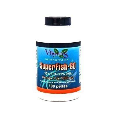 Vbyotics Superfish 60 (35% Epa-Dha 25%) 100Perlas Vbyotics Superfish 60 (35% Epa-Dha 25%) 100Perlas
