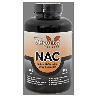 Vbyotics Nac (N-Acetylcis, Selen, Querc) 120 Kapseln Vbyotics Nac (N-Acetylcis, Selen, Querc) 120 Kapseln