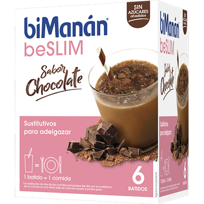 biManán BeSlim Shake mit Schokoladengeschmack 6 Umschläge biManán BeSlim Shake mit Schokoladengeschmack 6 Umschläge
