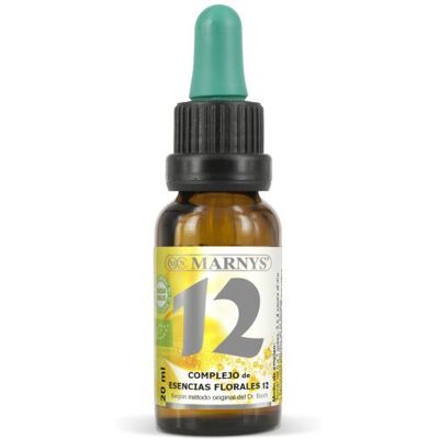 Marnys Organic Flower Complex Formula 12 Desire-Sensual 20 ml Marnys Organic Flower Complex Formula 12 Desire-Sensual 20 ml