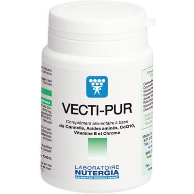 Nutergia Vectipur - Stoffwechselunterstützung - 60 Kapseln Nutergia Vectipur - Stoffwechselunterstützung - 60 Kapseln