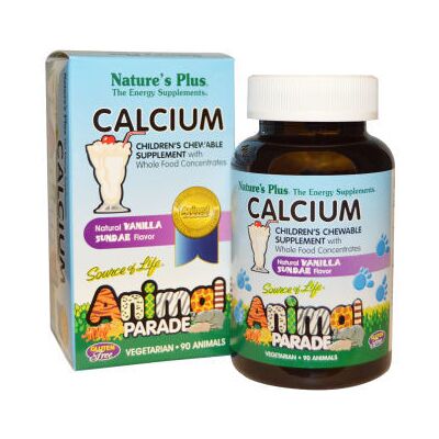 NaturesPlus Animal Parade Calcium - 90 Kautabletten NaturesPlus Animal Parade Calcium - 90 Kautabletten