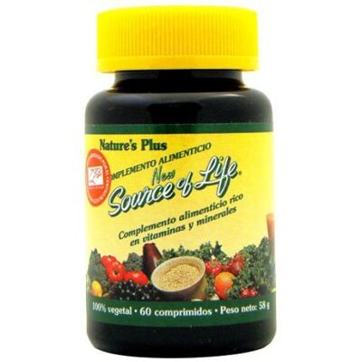 NaturesPlus Source of Life Multivitamin-Komplex 60 Tabletten NaturesPlus Source of Life Multivitamin-Komplex 60 Tabletten