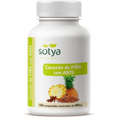 Sotya Ananas Kern mit Anis - Nahrungsergänzungsmittel Sotya Ananas Kern mit Anis - Nahrungsergänzungsmittel