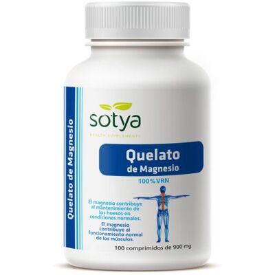 Sotya Magnesium Chelate - 900mg - Gelenk- & Knochengesundheit Sotya Magnesium Chelate - 900mg - Gelenk- & Knochengesundheit