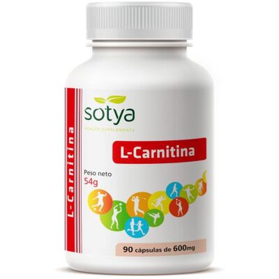 Sotya L-Carnitin 600mg - Nahrungsergänzung für Energie & Fettabbau Sotya L-Carnitin 600mg - Nahrungsergänzung für Energie & Fettabbau