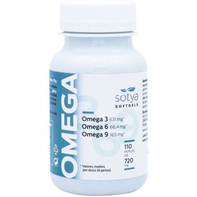 Sotya Omega 3-6-9 720 mg 110 Perlen 110 Kapseln Sotya Omega 3-6-9 720 mg 110 Perlen 110 Kapseln