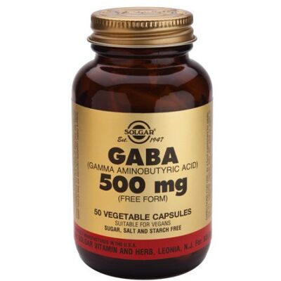 Solgar Gaba 500 mg Gemüsekapseln Solgar Gaba 500 mg Gemüsekapseln