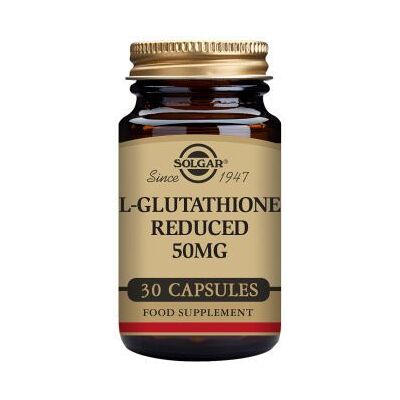Solgar Reduziertes L-Glutathion 50 mg 30 Gemüsekapseln Solgar Reduziertes L-Glutathion 50 mg 30 Gemüsekapseln
