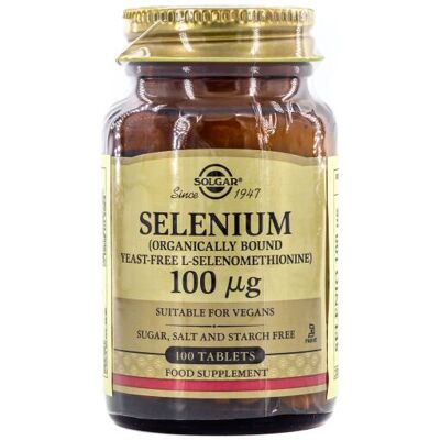 Solgar Selen 100 g (hefefrei) 100 Tabletten Solgar Selen 100 g (hefefrei) 100 Tabletten