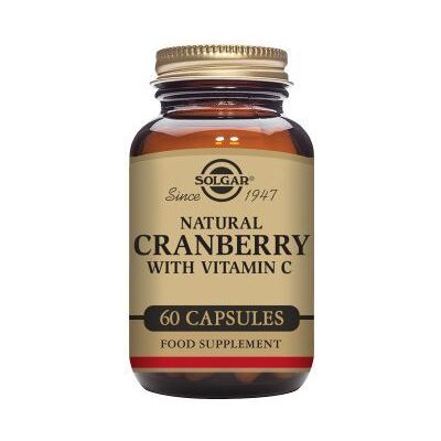 Solgar Cranberry mit Vitamin C 60 Gemüsekapseln Solgar Cranberry mit Vitamin C 60 Gemüsekapseln