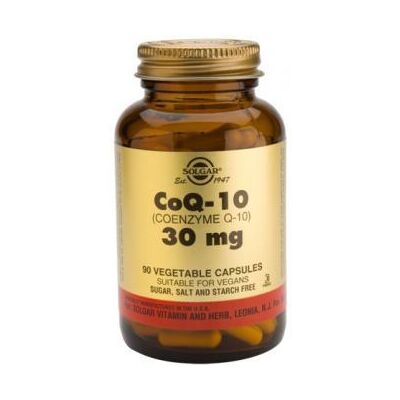 Solgar 30mg Coenzym Q10 Vegane Nahrungsergänzung Solgar 30mg Coenzym Q10 Vegane Nahrungsergänzung