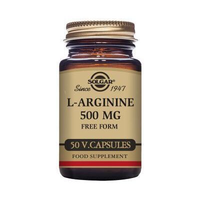 Solgar L-Arginin 500 mg 50 Gemüsekapseln Solgar L-Arginin 500 mg 50 Gemüsekapseln