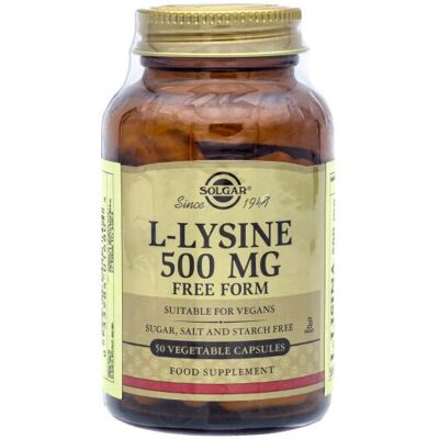 Solgar L-Lysin 500 mg 50 Gemüsekapseln Solgar L-Lysin 500 mg 50 Gemüsekapseln