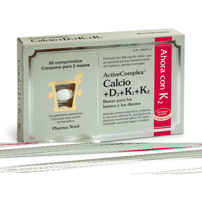 Pharma Nord Activecomplex Calcio + D3 + K 60 Tabletten Pharma Nord Activecomplex Calcio + D3 + K 60 Tabletten